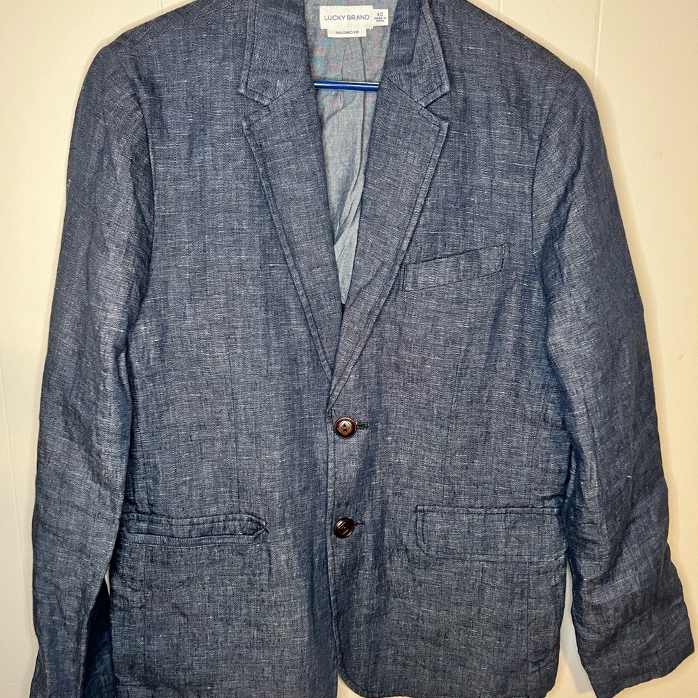 Lucky Brand Denim Blazer